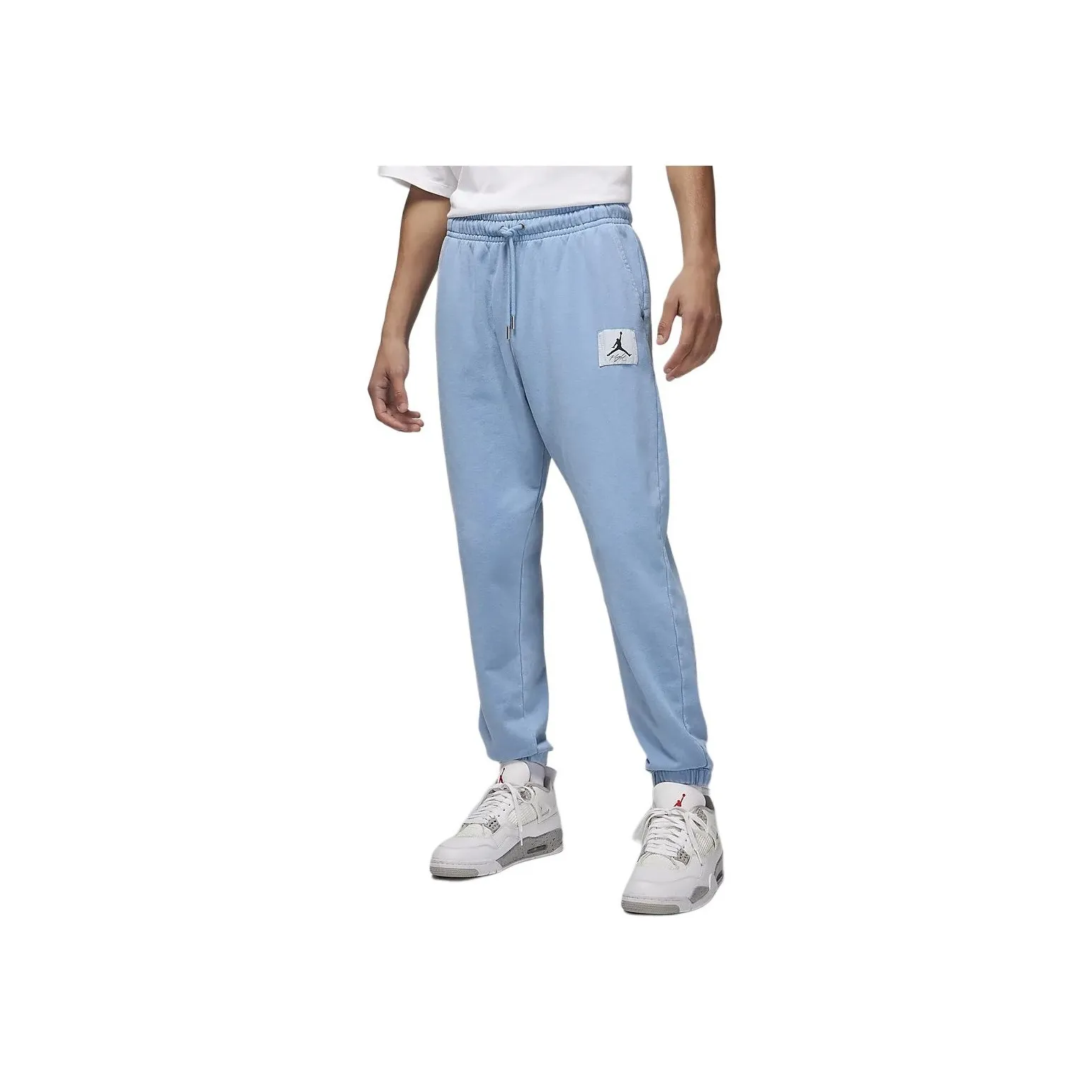 Jordan Essentials Knitted Sweatpants Men's Blue Gray