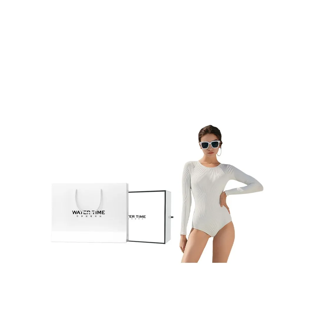 Watertime One Piece Swimsuits Women's White