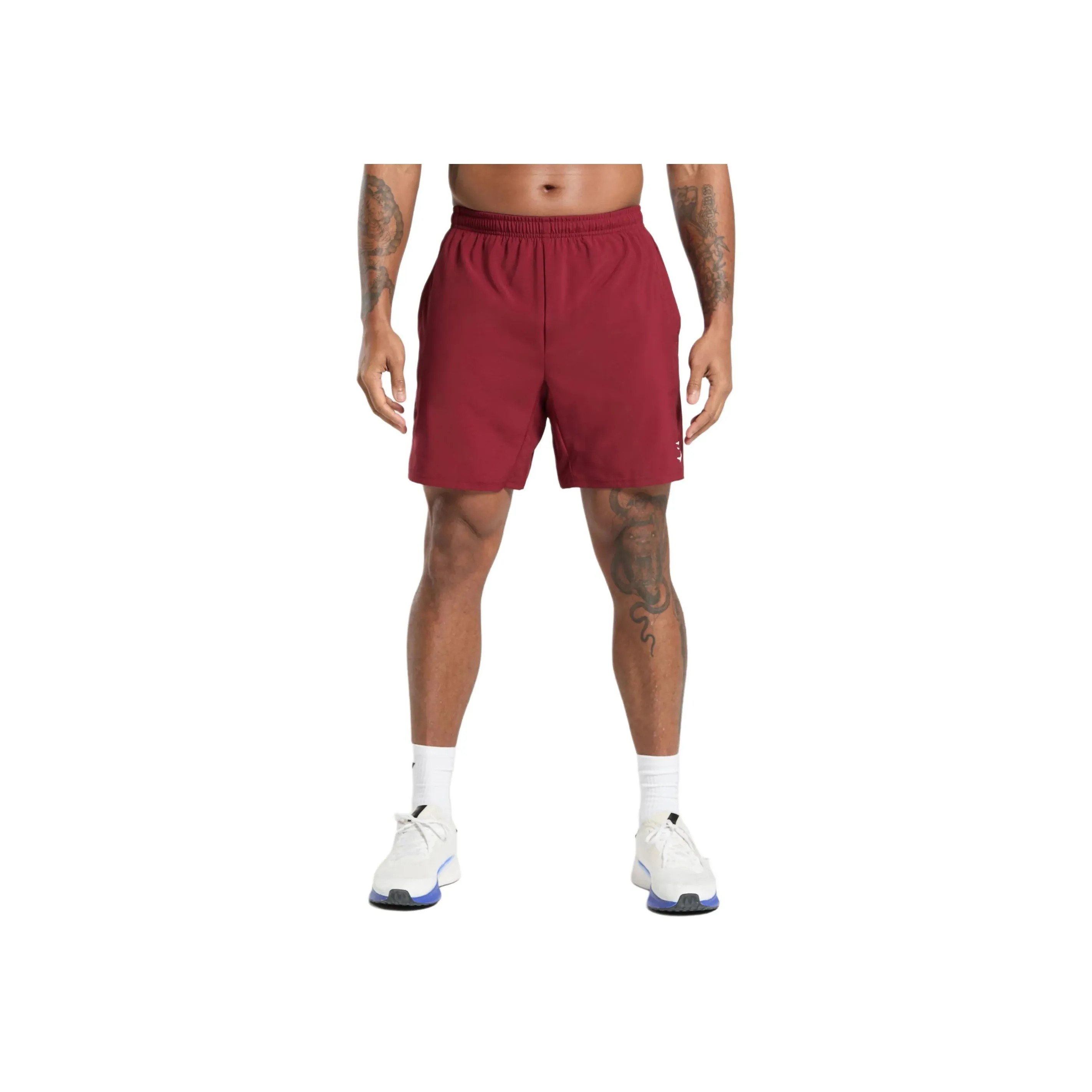 GYMSHARK Arriva Повседневные шорты Мужские Красные