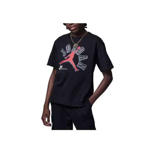 Jordan Varsity Jumpman Черный Kids T-рубашки
