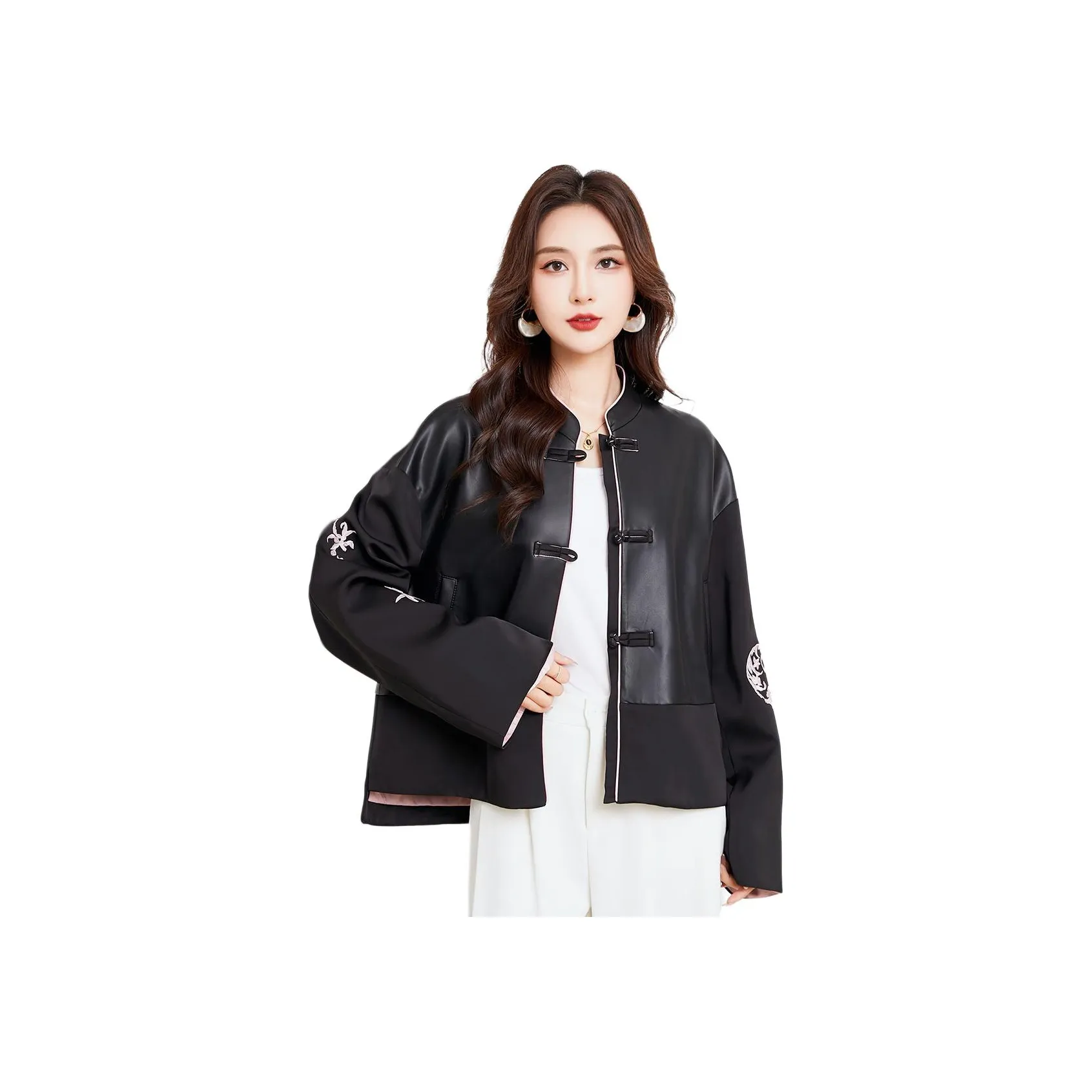 BILISISHANYANG Куртка из натуральной кожи женская