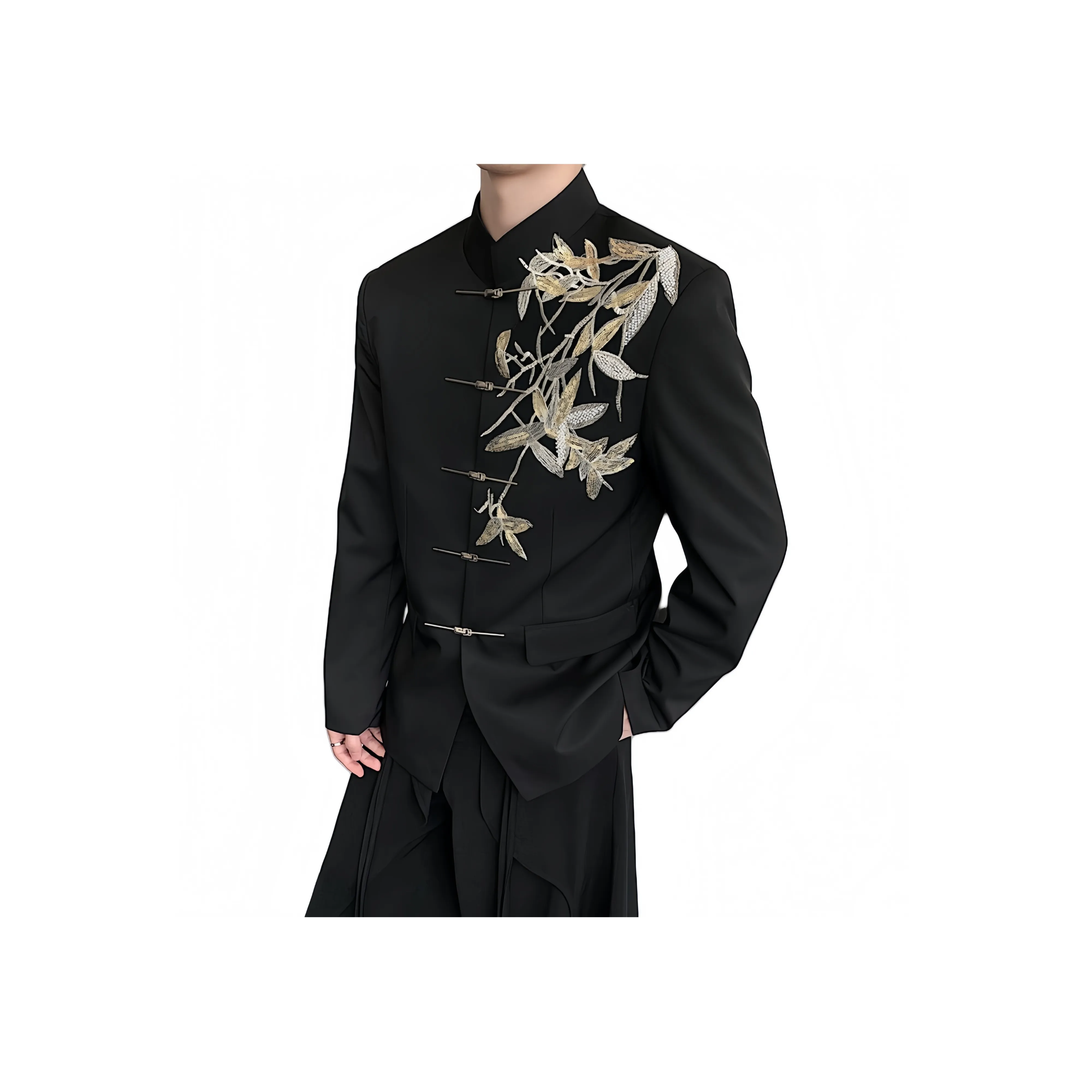 NOAHGIGI Черные Мужские Деловые Костюмы