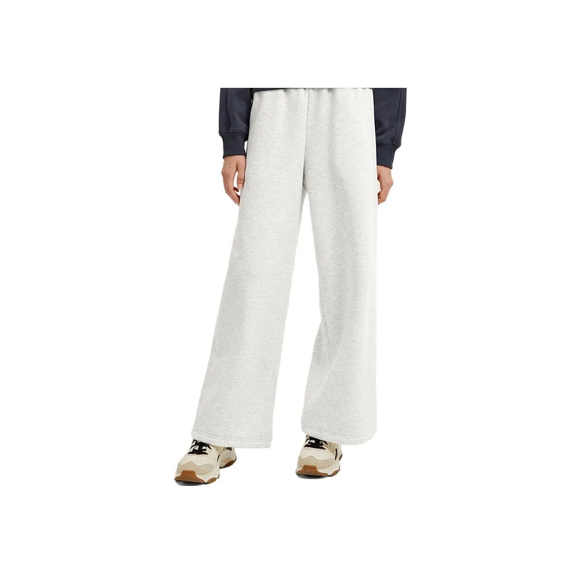 Skechers Elegant Diamond Collection Casual Pants Women's Light White Heather Gray