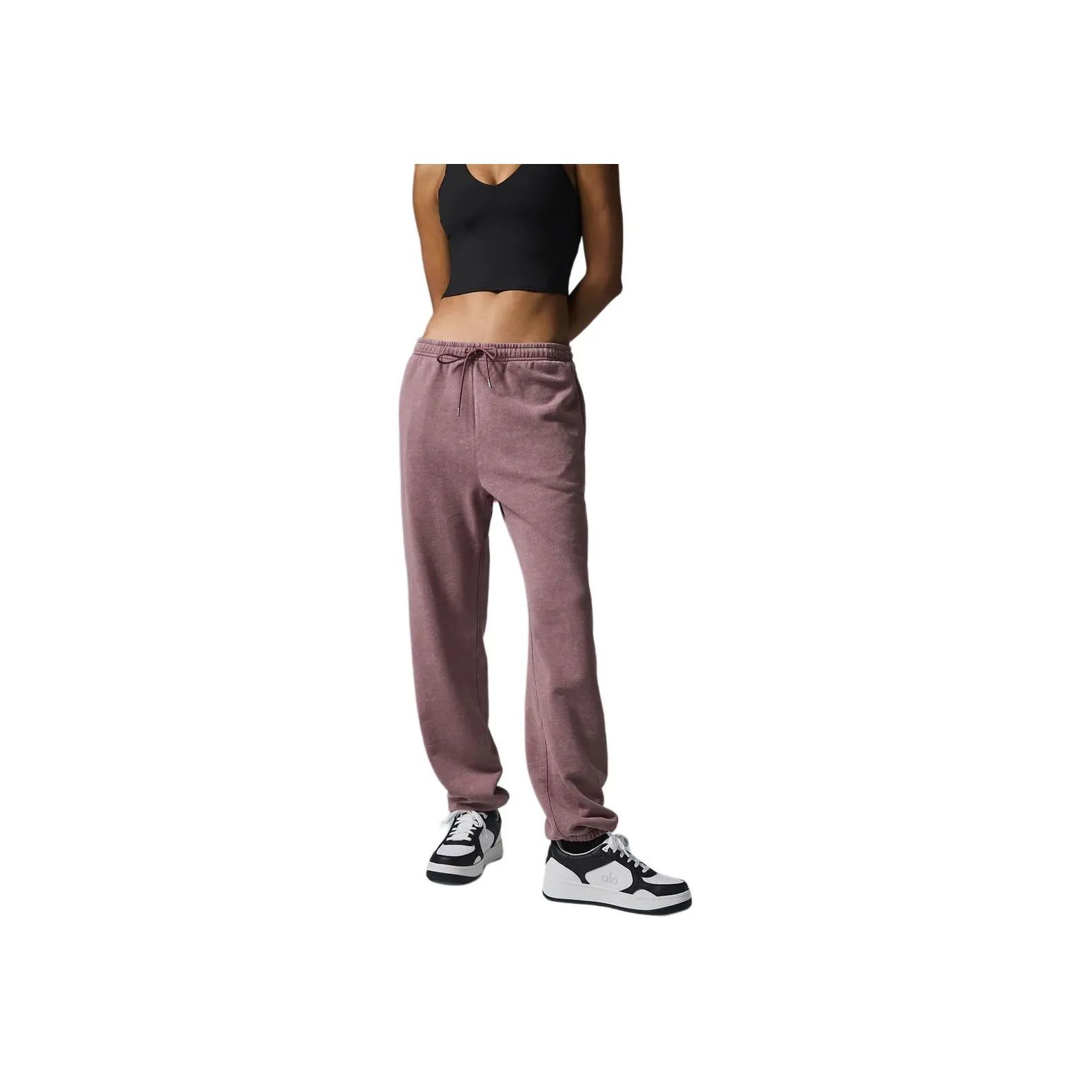 Alo Yoga CHILL VINTAGE WASH Knitted Sweatpants Unisex