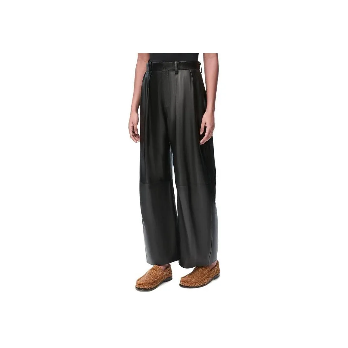 LOEWE Barrel Trousers 'Black'