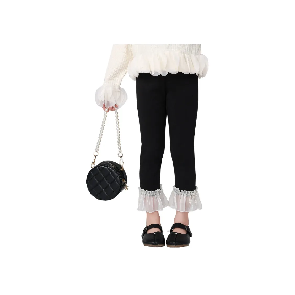 Youyou 1 Point Брюки Черный Подростки