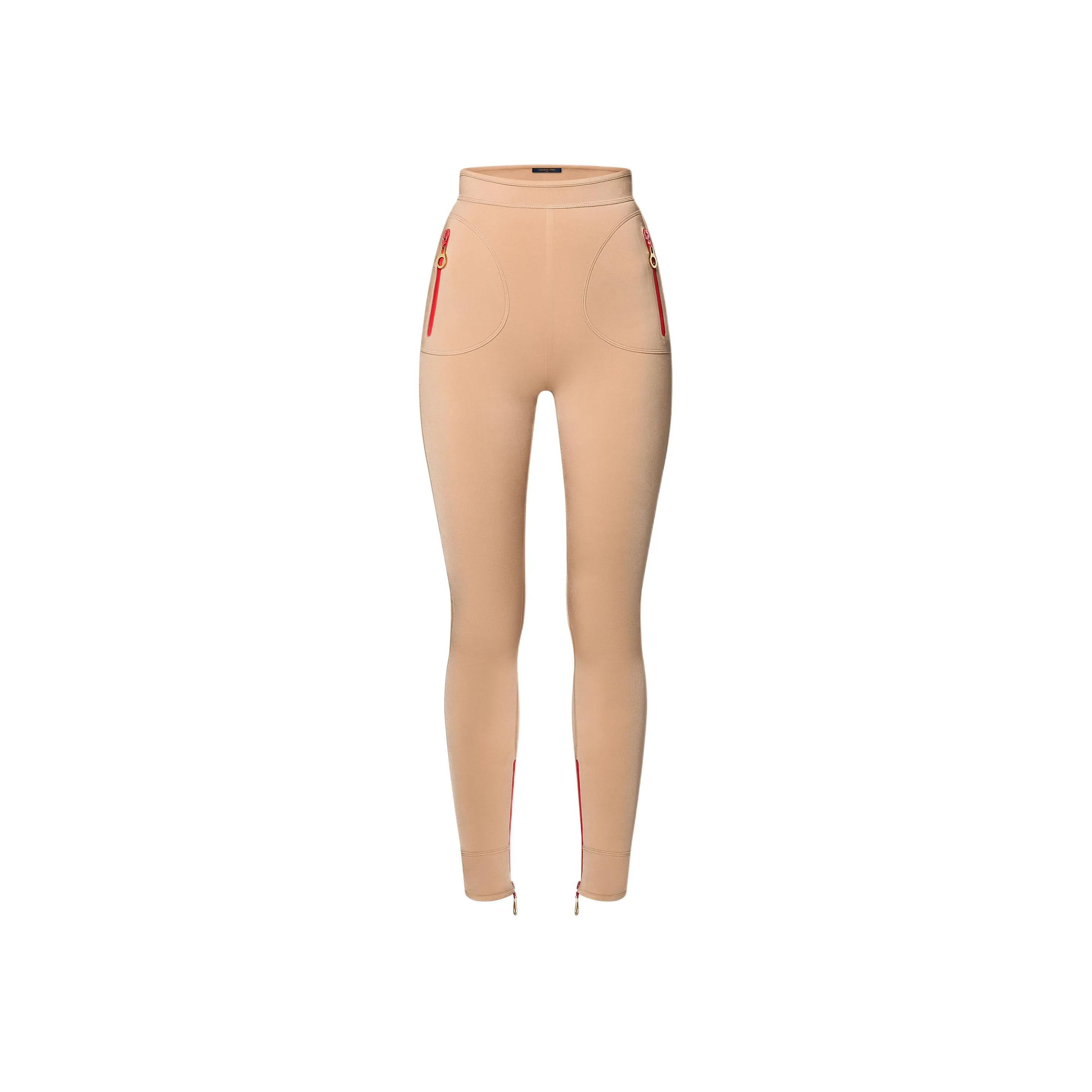 LOUIS VUITTON Sports Pants Women's Caramel