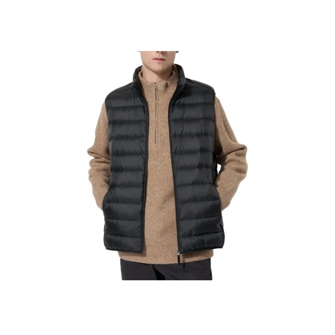 UNIQLO Vests Men's Black