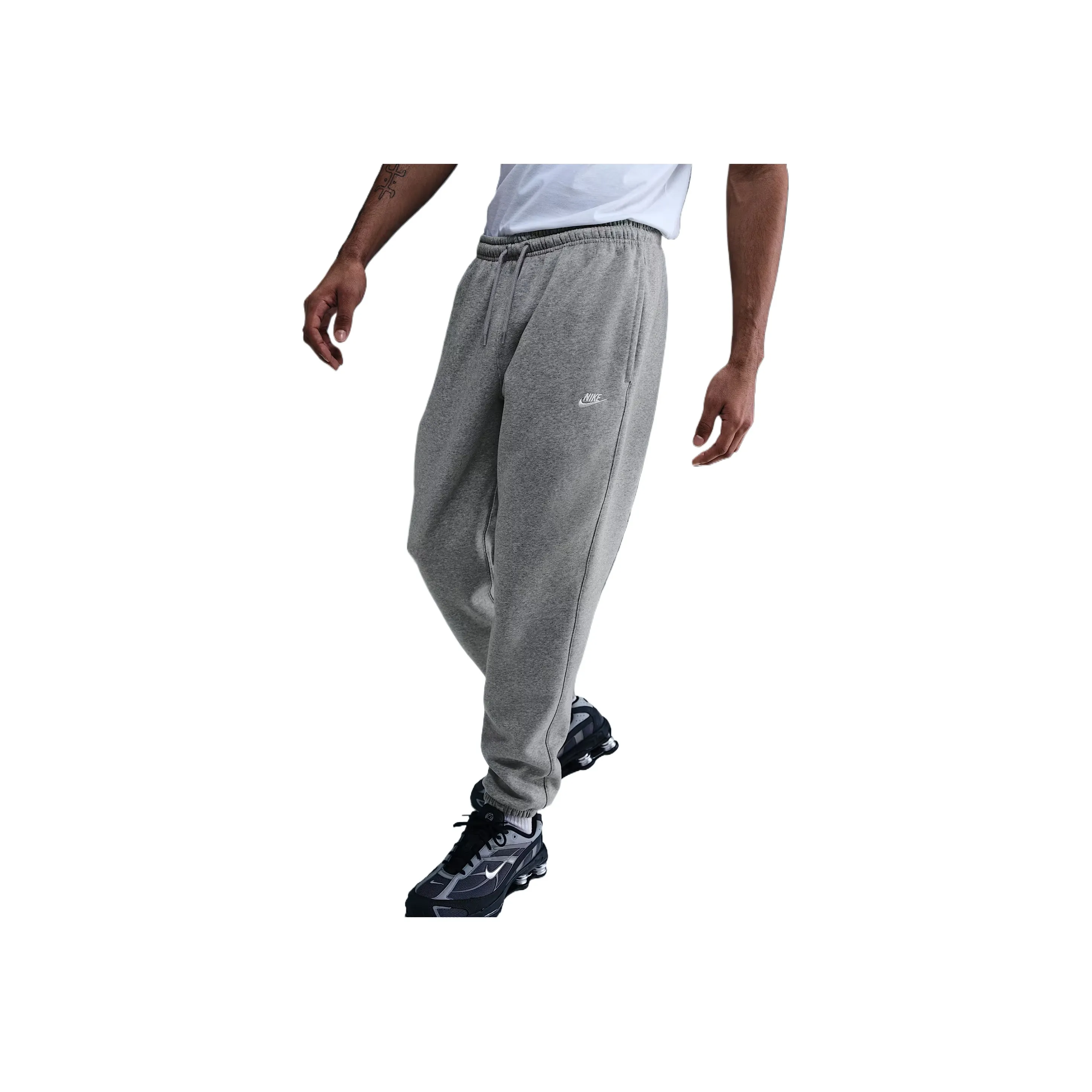Nike Club Men's Cuffed Brushed Fleece Pants