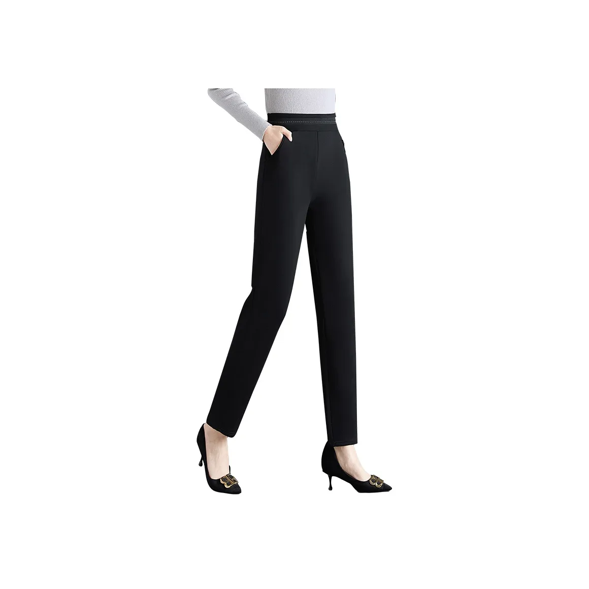 TOUCH Повседневные брюки Женские Черный