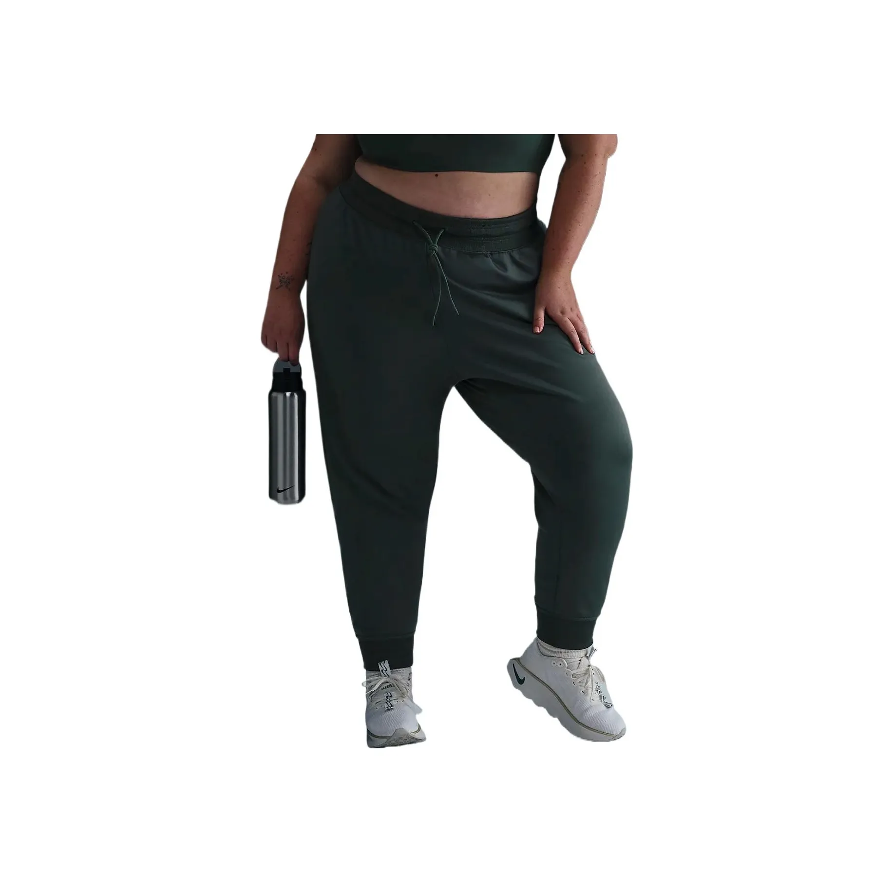 Nike Therma FIT One Women's High Waisted 7/8 Joggers Plus Size