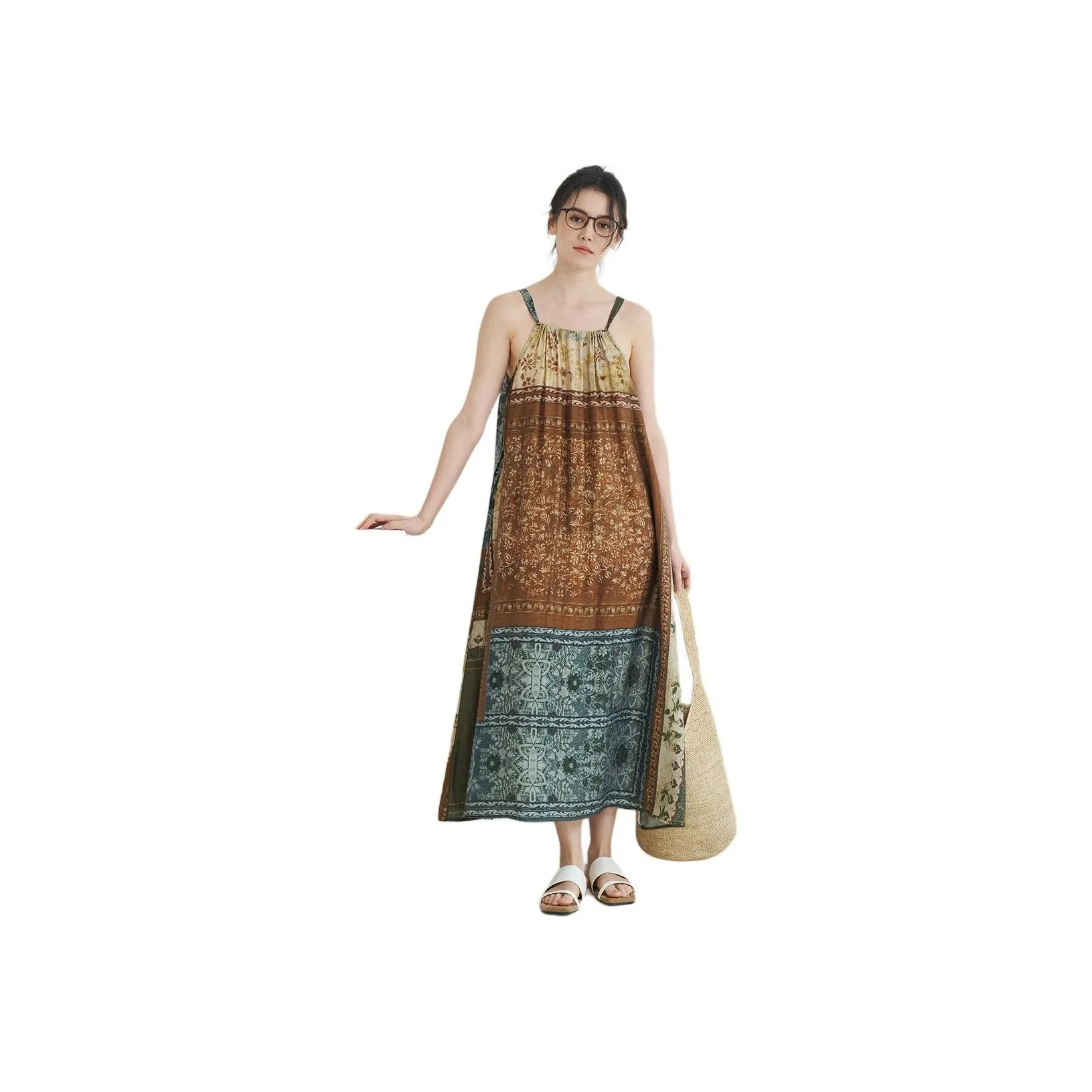 ZIMO Армейский зеленый Женские Слиплатья