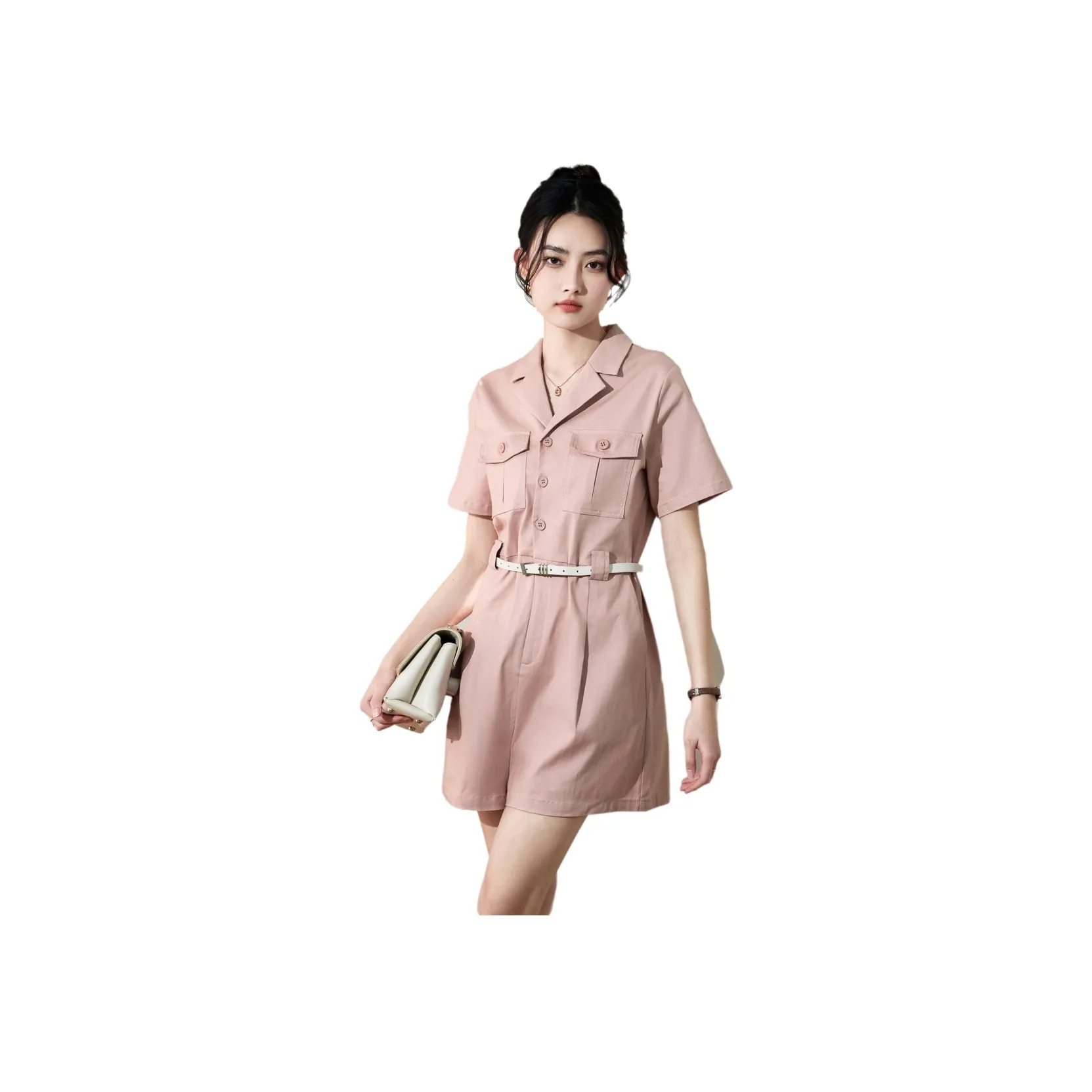 SMEN Jumpsuit Women's Fairy Tale Pink