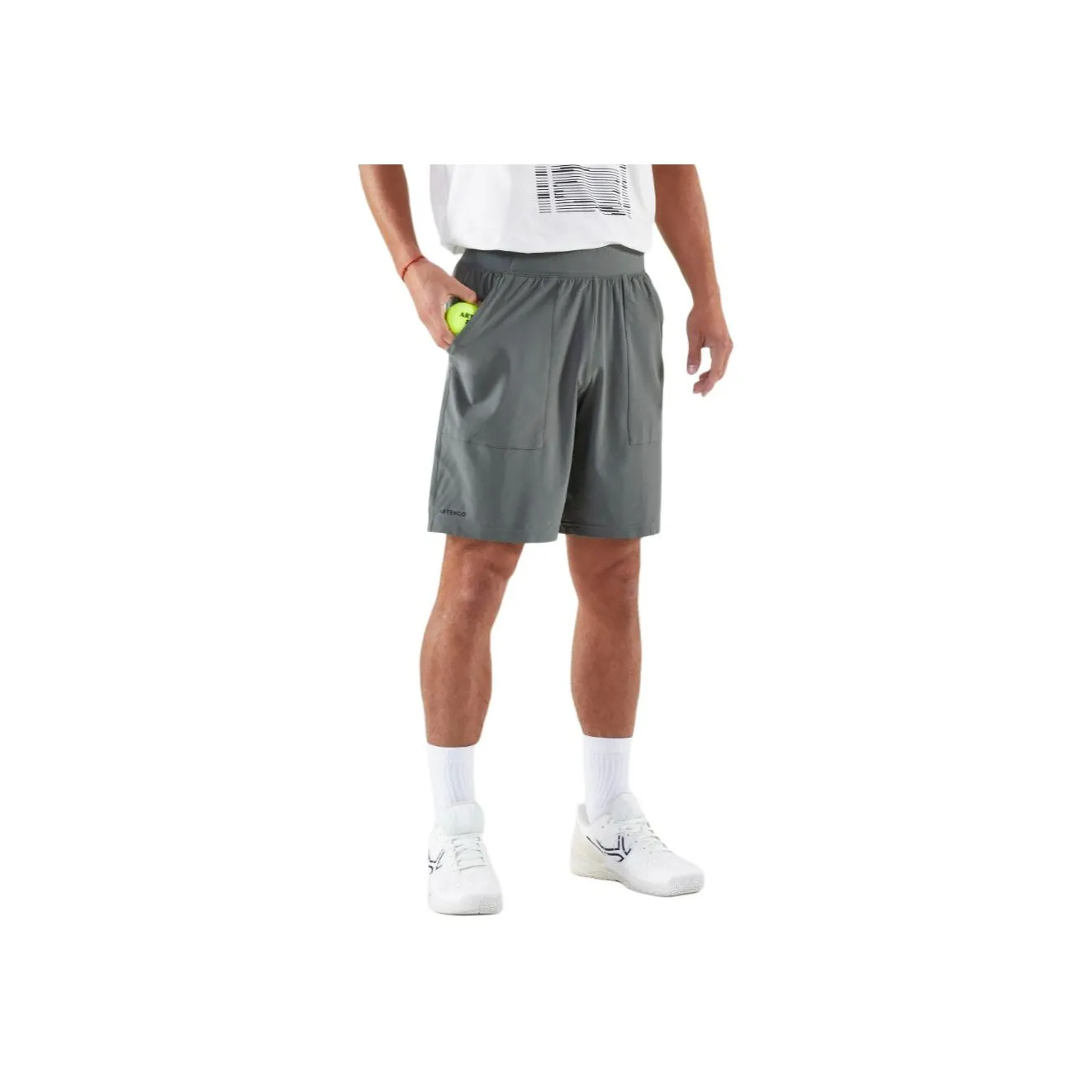 DECATHLON Sports Shorts Men's Khaki Gray