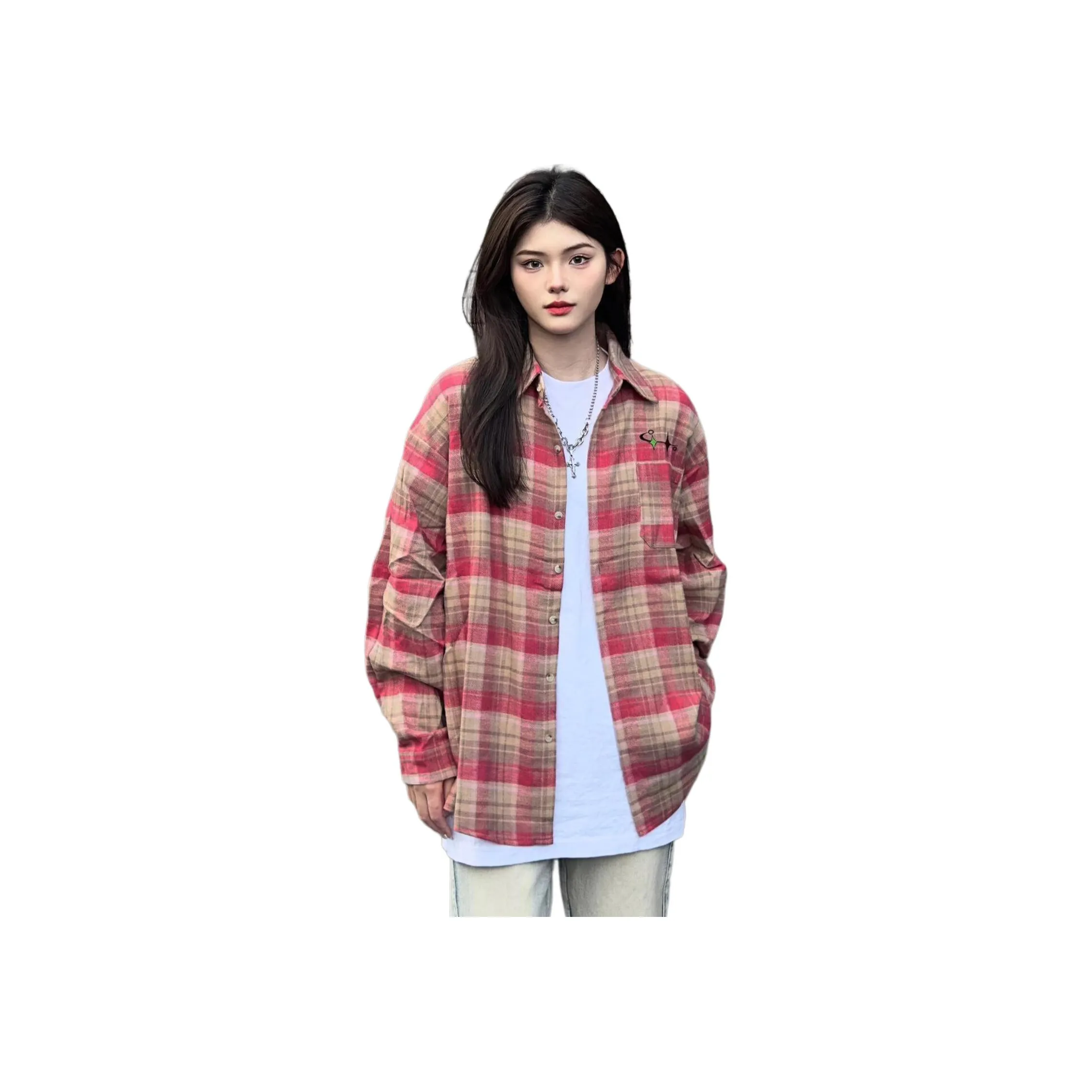 NEVER RULE Розовый Унисекс Рубашки