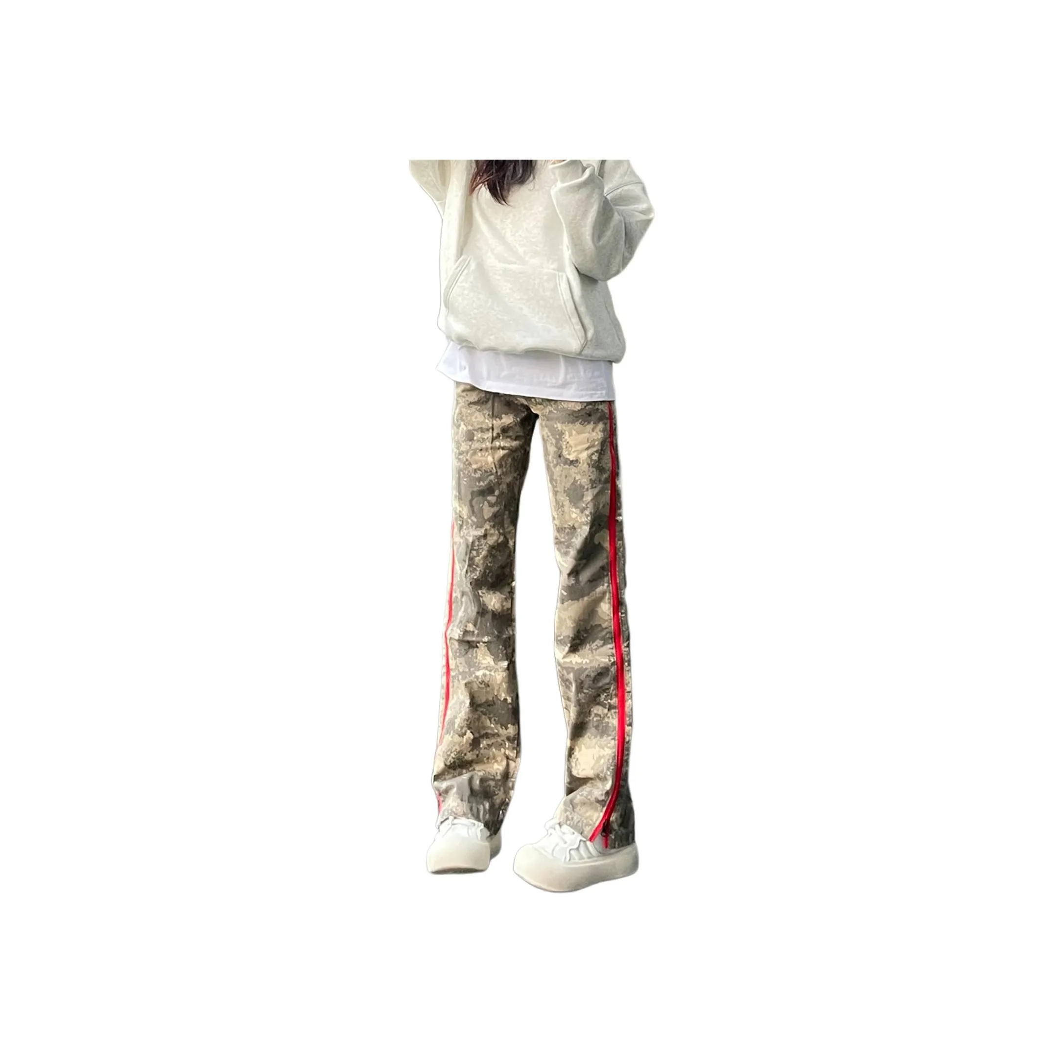 CORNILOT Леопардовый принт Унисекс Повседневные брюки