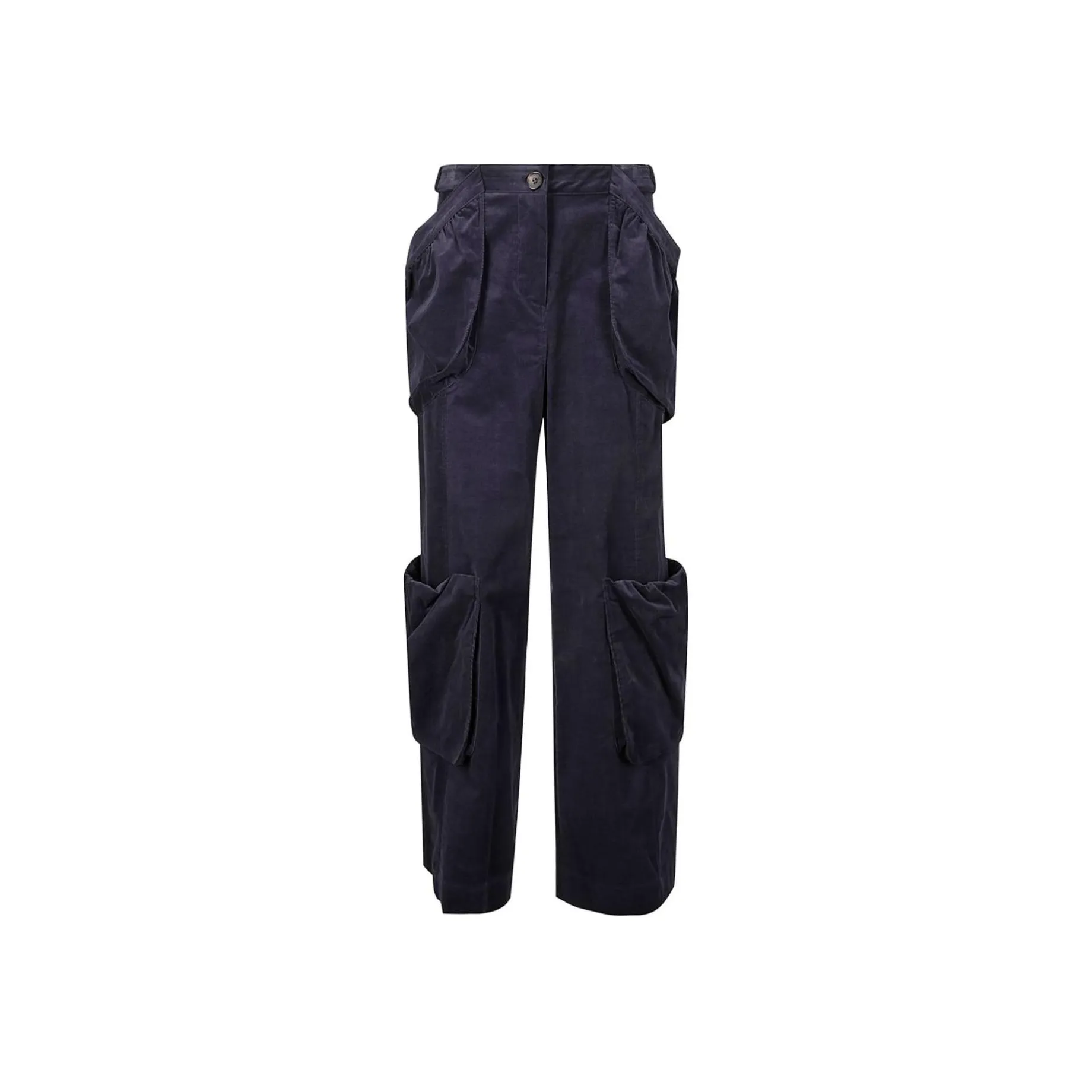LOW CLASSIC Corduroy Bubble Cargo Trousers