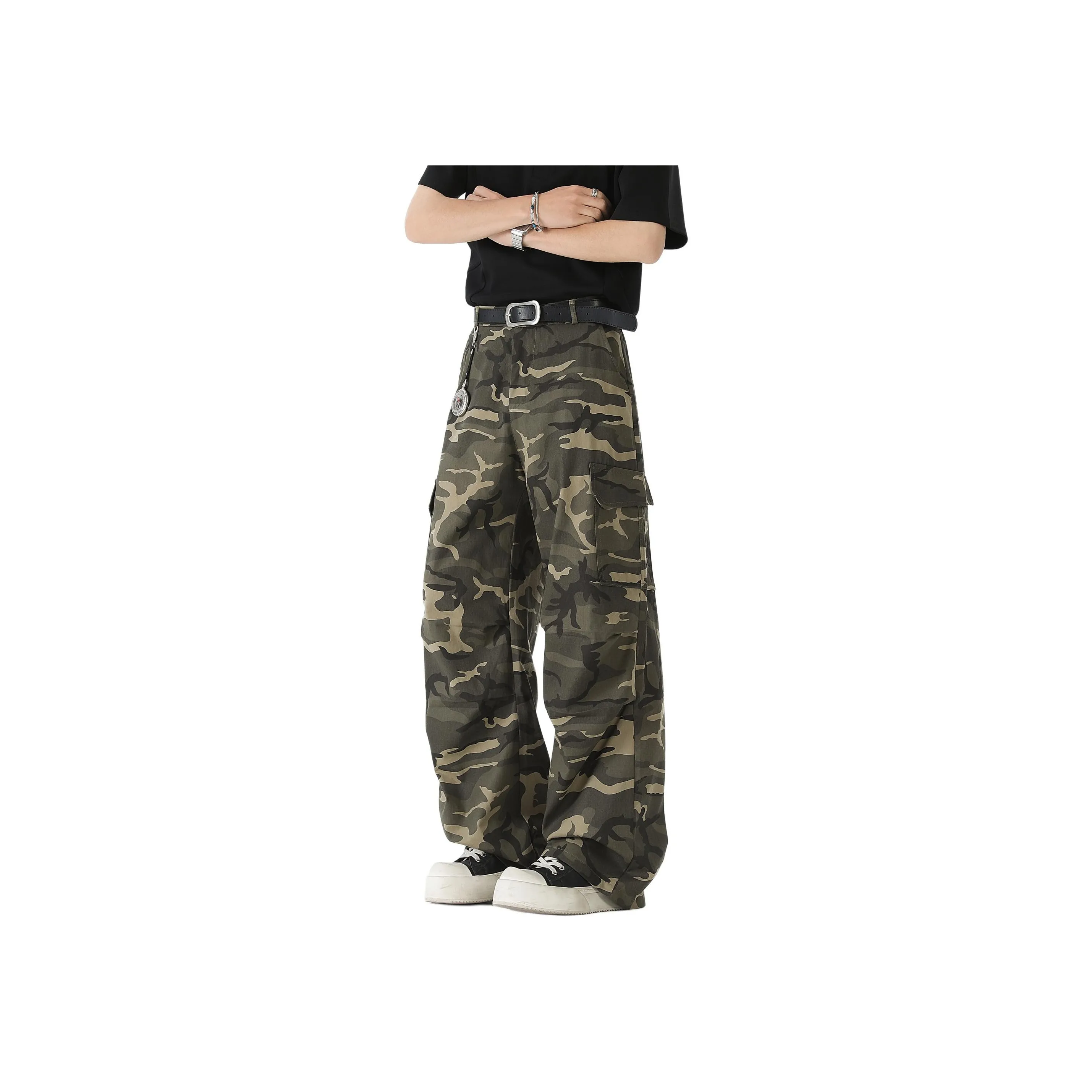 FA2LO Cargo Pants Unisex Army Green