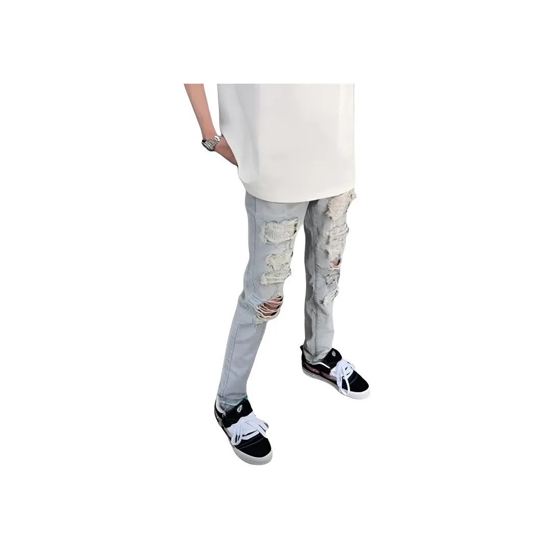 RAMPAGE Светло-синие унисекс джинсы