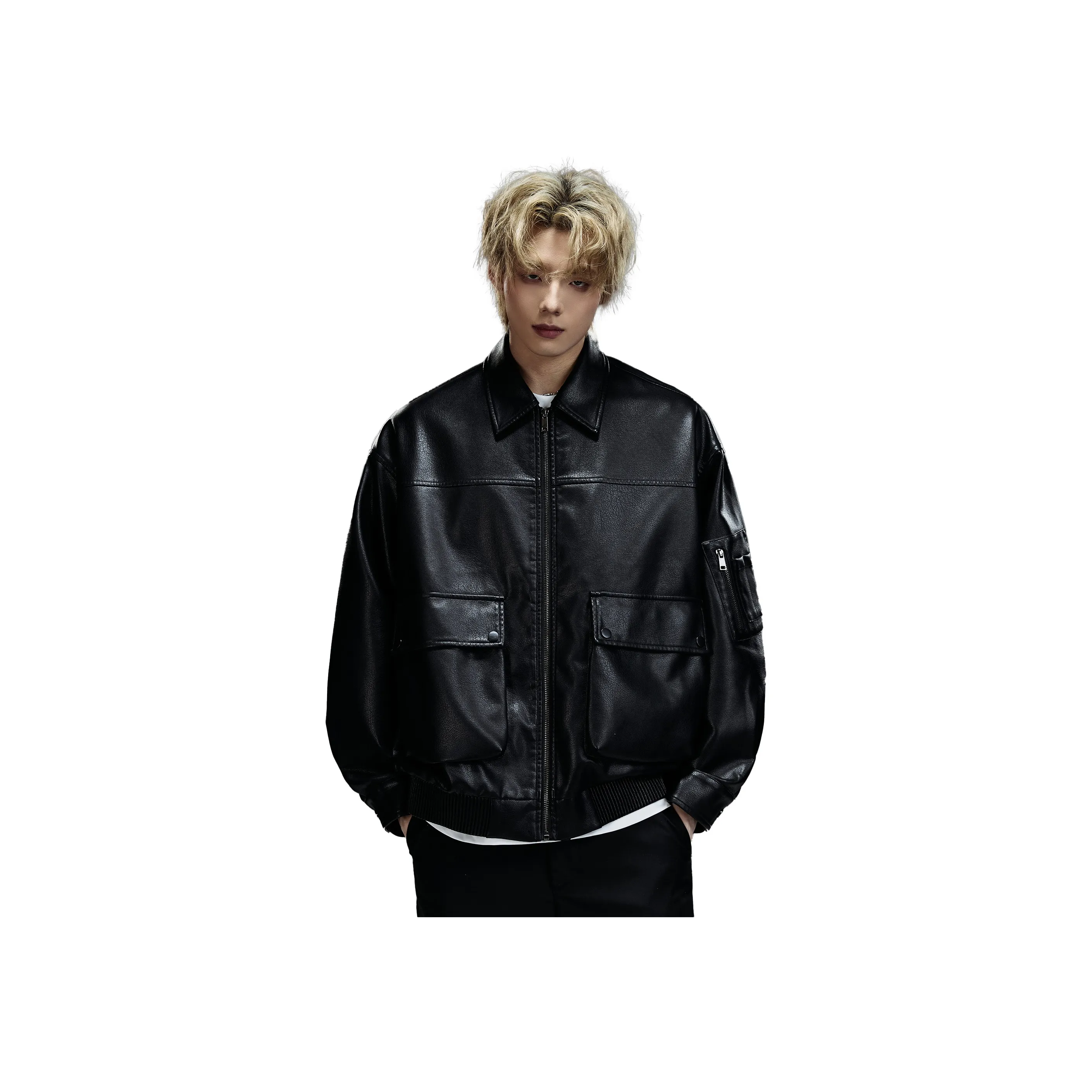 ALL IN Унисекс Кожаные куртки