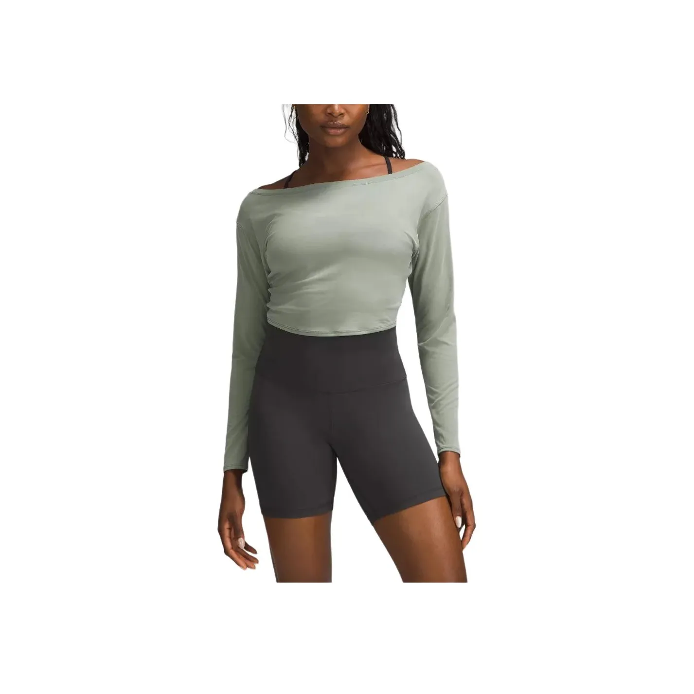 Lululemon Cropped Collection Long Sleeve T Shirt Women's