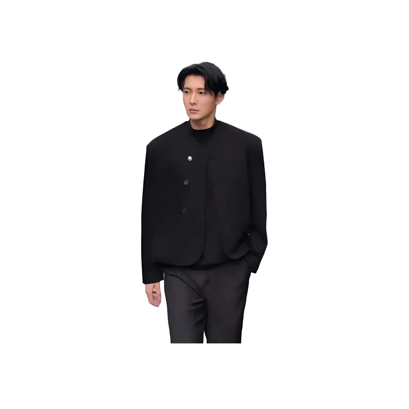 MORii Элегантный Черный Унисекс Деловые Костюмы