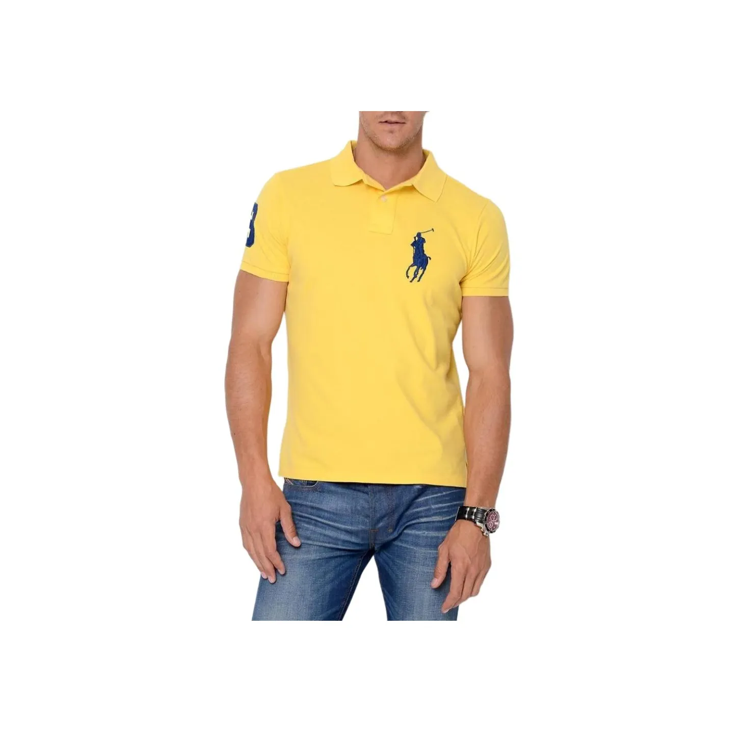 Polo Ralph Lauren Polo Shirts Men's Yellow
