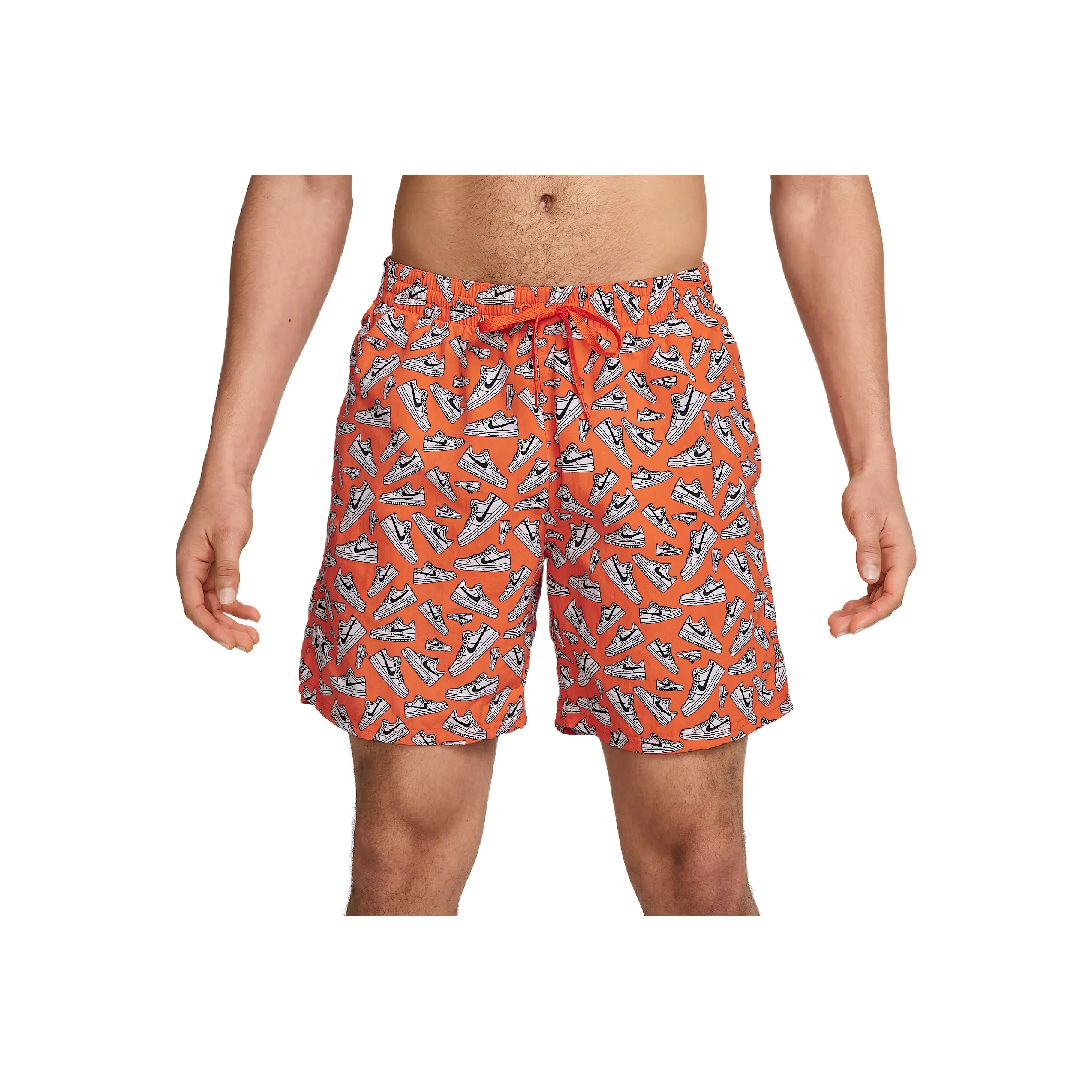 Nike Beach Shorts Men's Orange 800
