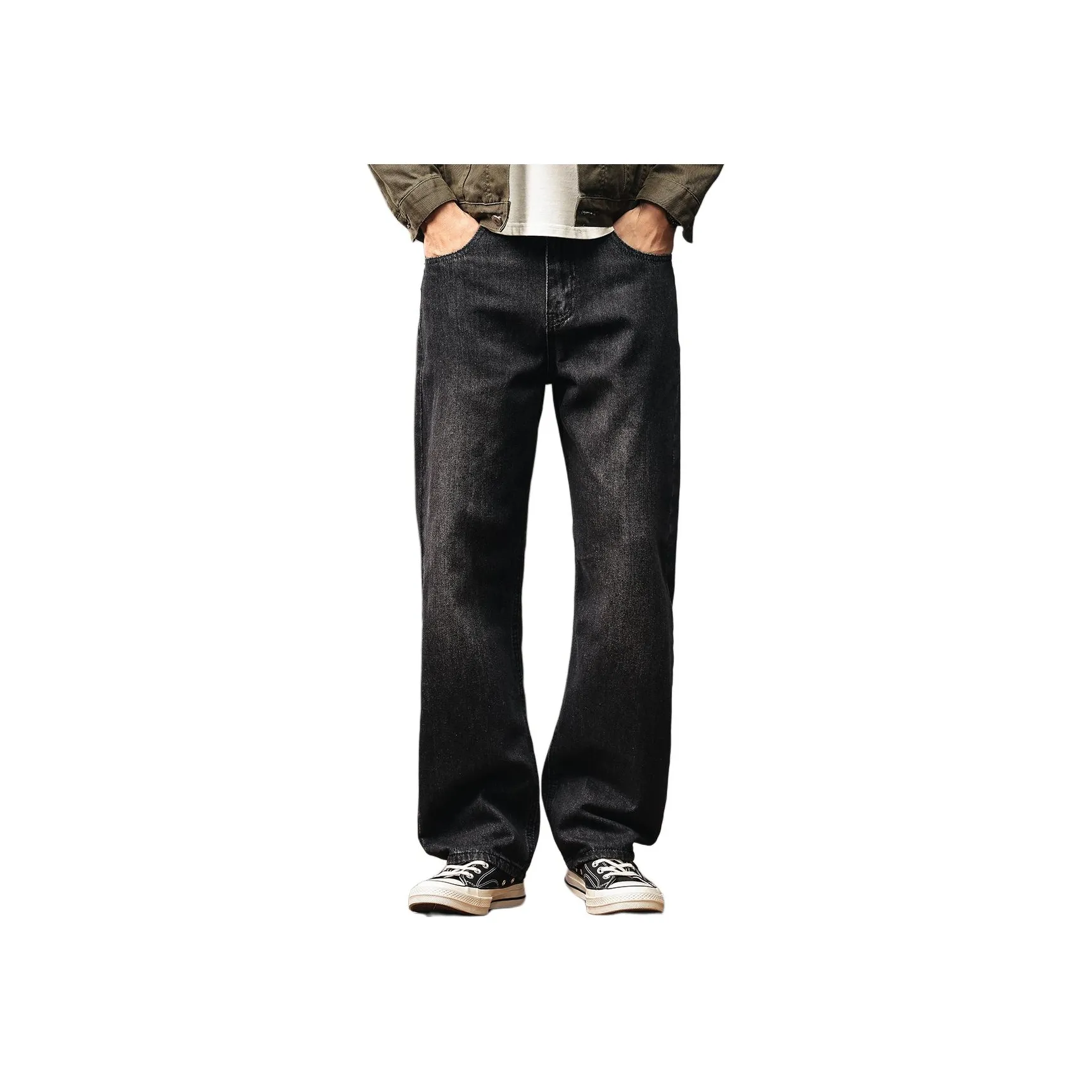 GELANLU Унисекс Джинсы