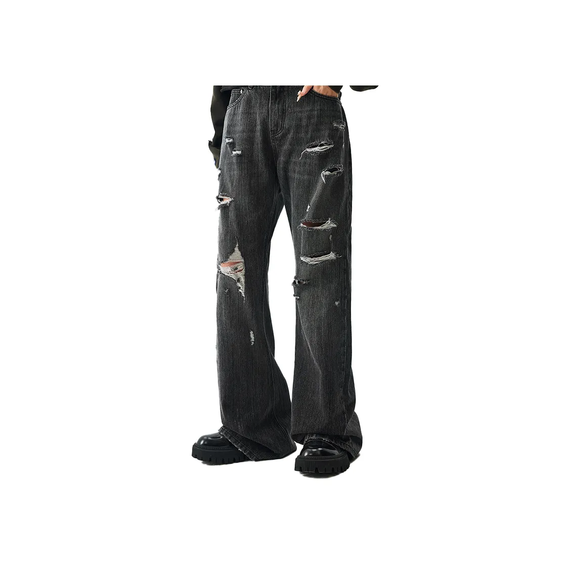 MR.ENJOYDA MONEY Унисекс Джинсы