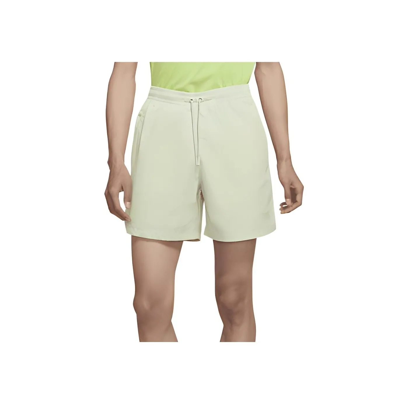 Nike NAI KE Cha Casual Shorts Men's Light Olive Green Gray