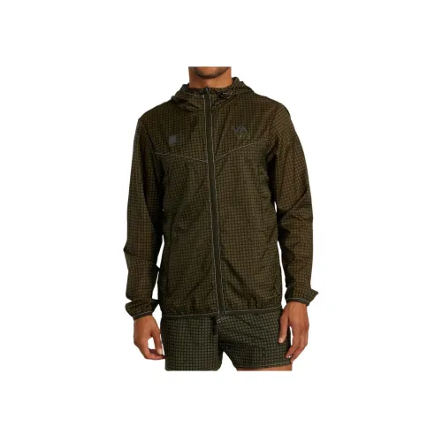 RVCA Оливковый Night Камуфляж Мужские Куртки