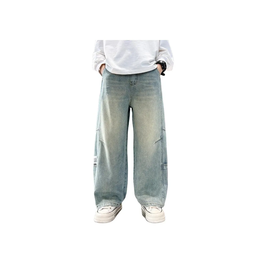 CAMKIDS Синий Школьный возраст Джинсы