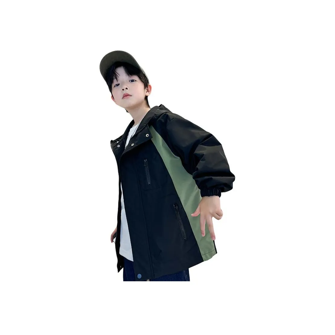 TAOTIANMAO Мальчики Модный и Крутой Средние Школьные Куртки и Пальто