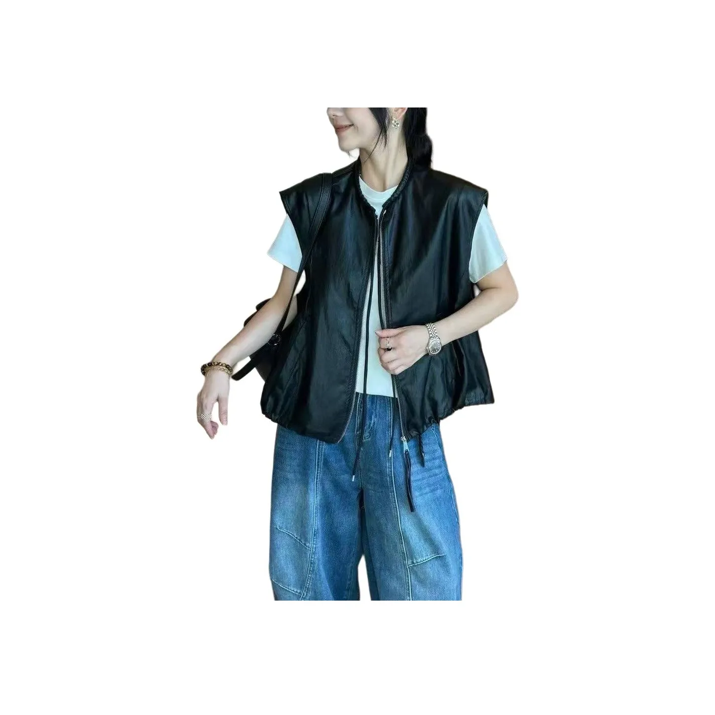 MORii Черные Женские Жилеты