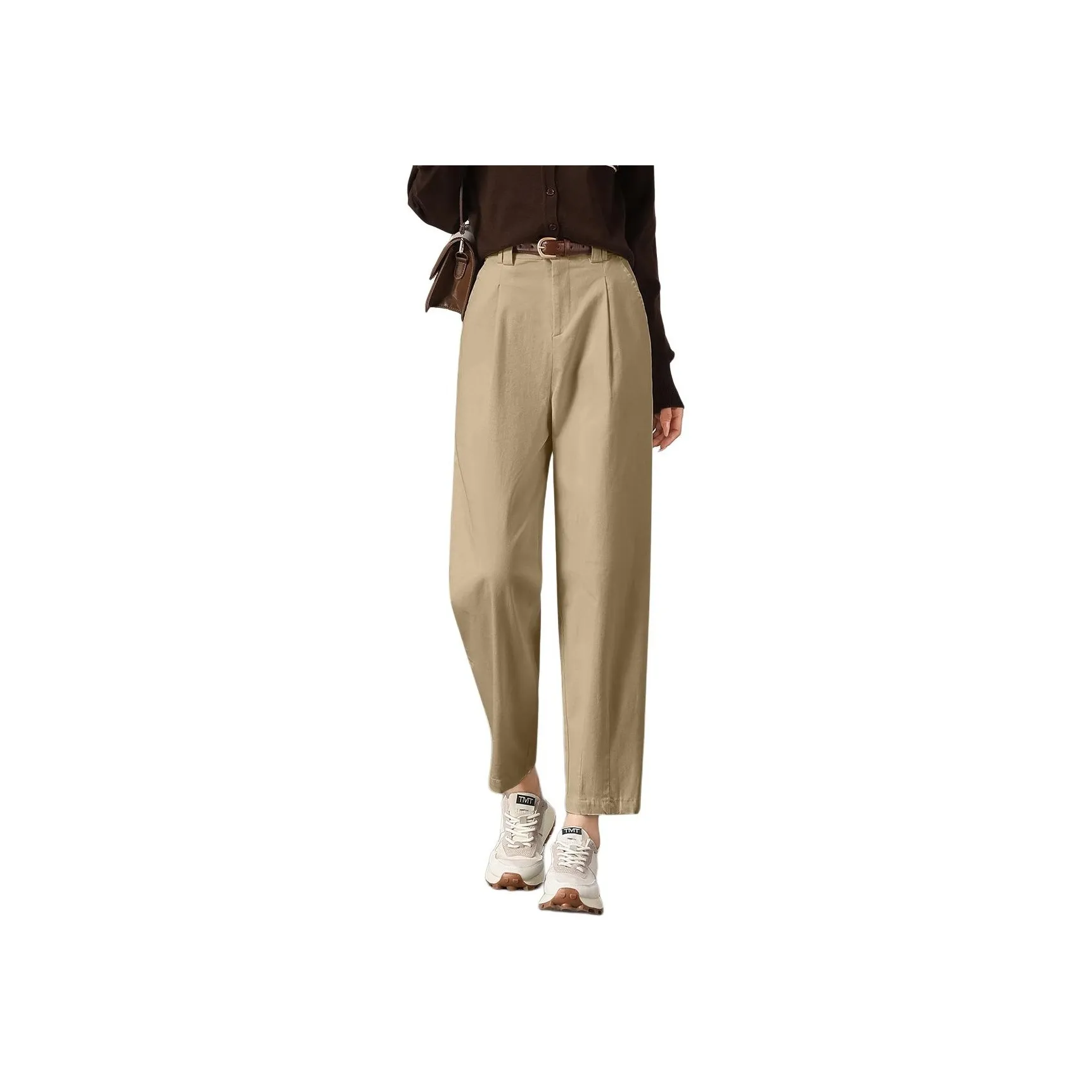 XINFEIYU Casual Pants Women's Khaki