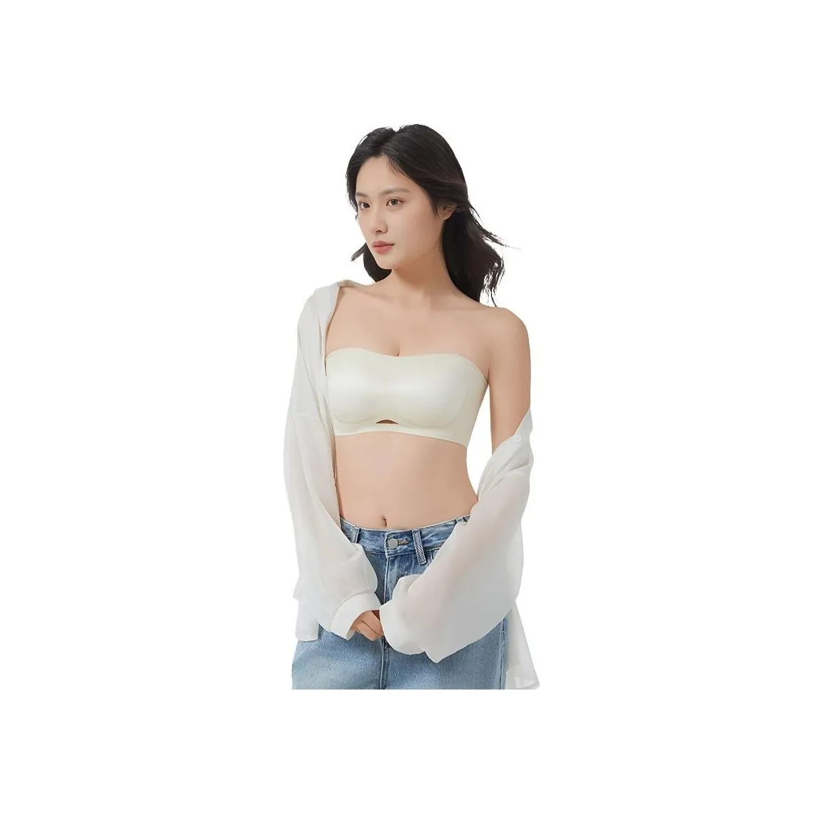 MIIOW Women's Strapless Bras