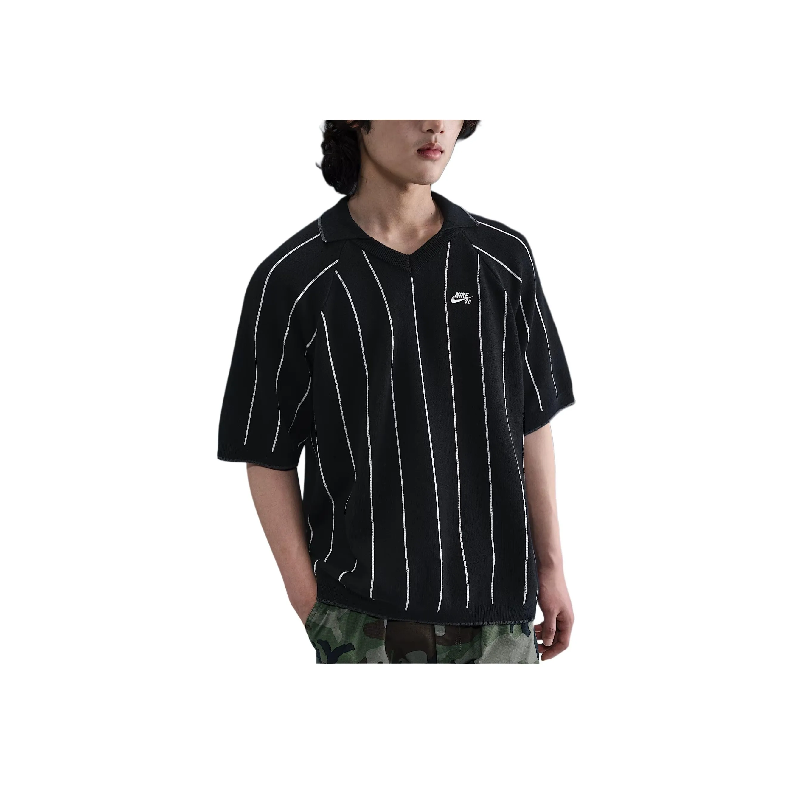 Nike Clothing Мужская черная поло