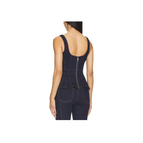 SEVEN FOR ALL MANKIND Синие Женские Майки