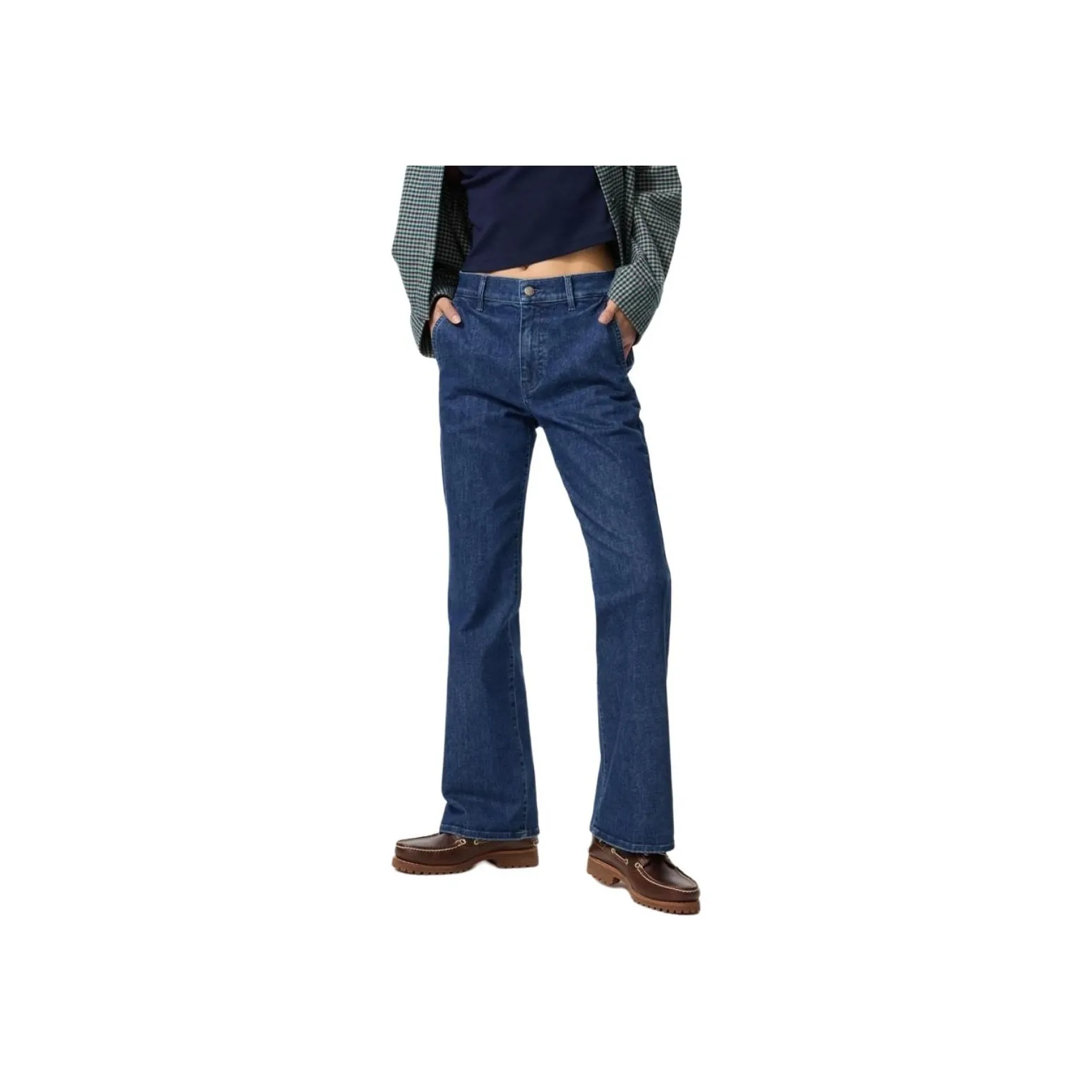 UNIQLO Синие Женские Джинсы