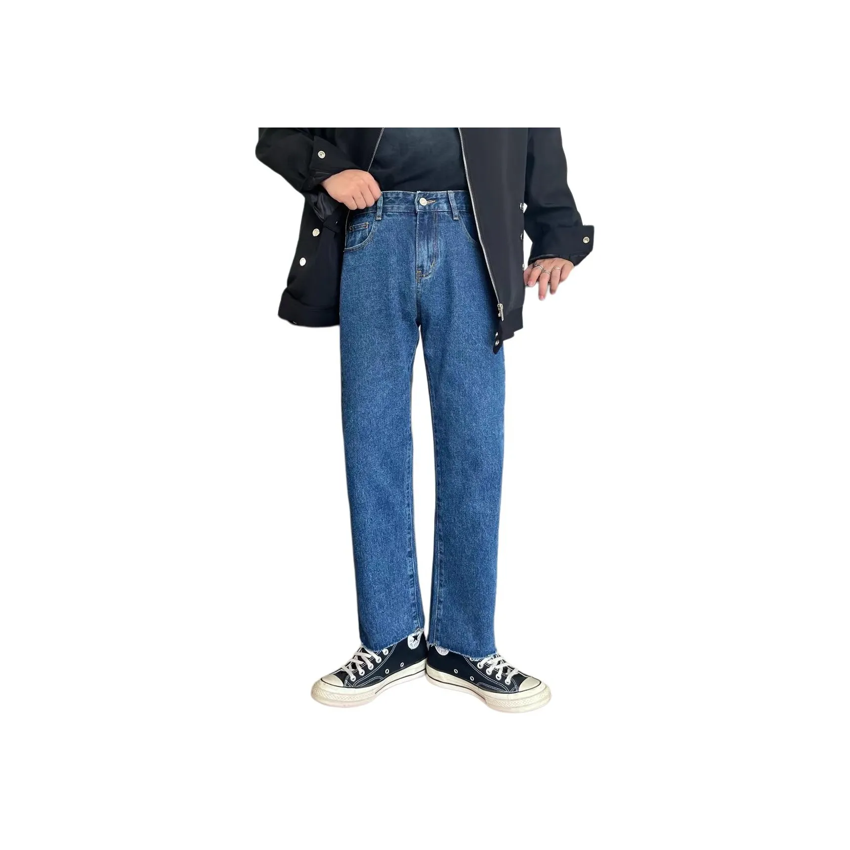 Chisportate Синий Унисекс Джинсы