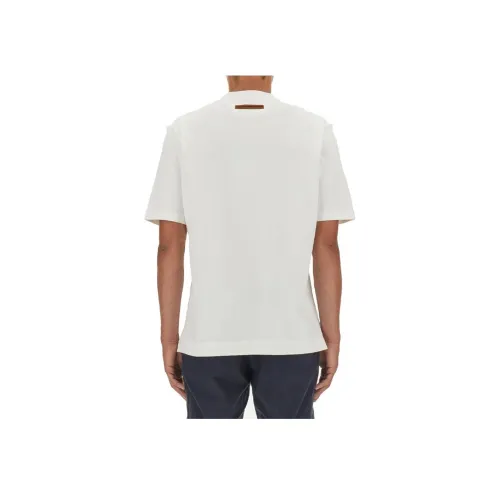 Ermenegildo Zegna Белые Мужские Рубашки