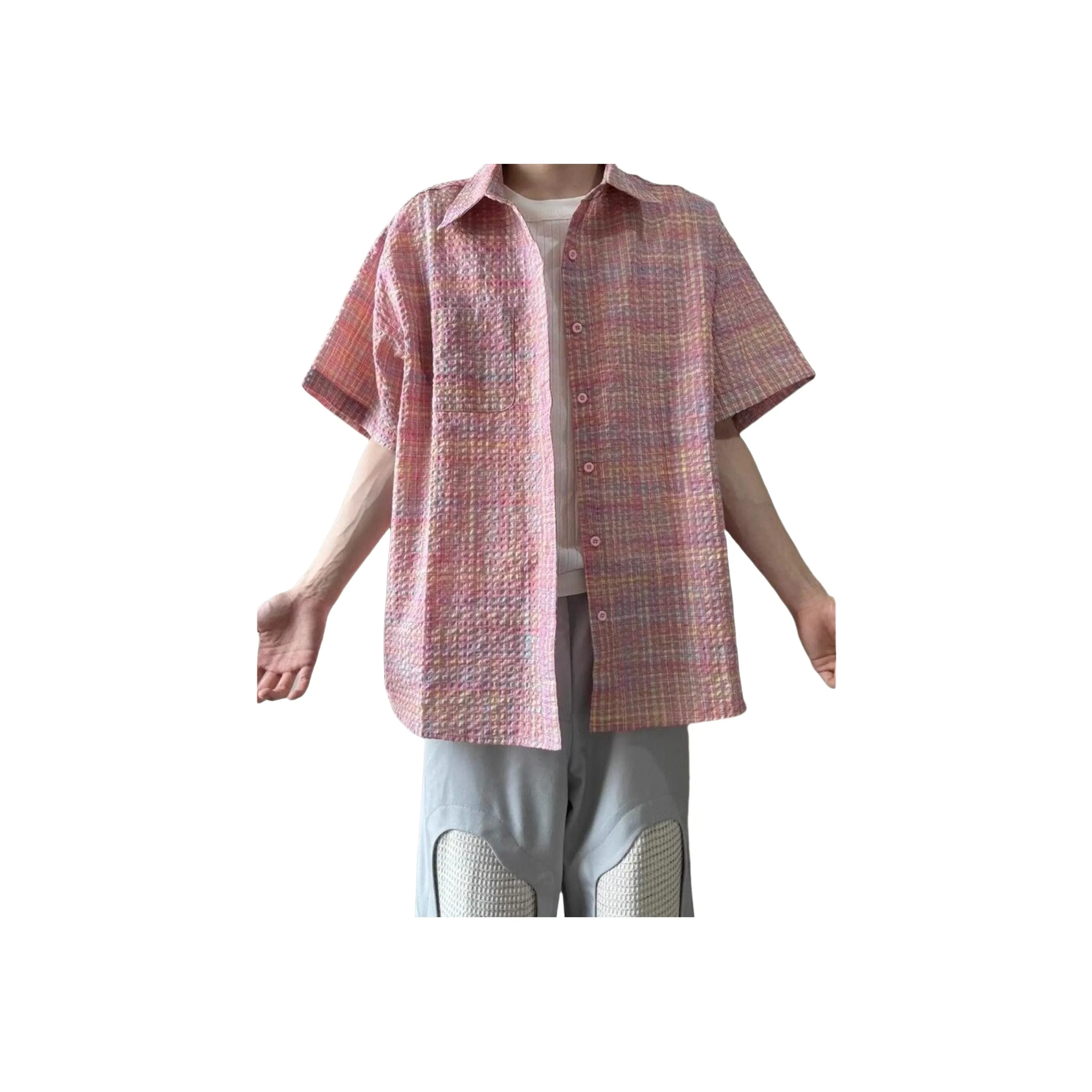 ULTRA QUATTRO Розовый Унисекс Рубашки