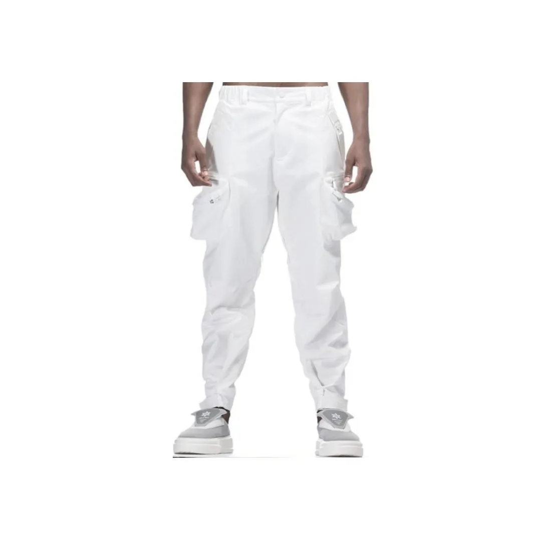 NORVINCY Western Outdoor Fashion Brand Solid Color Cargo Pants Unisex NORVINCY Западный Outdoor Fashion Бренд Однотонные Карго Брюки Унисекс