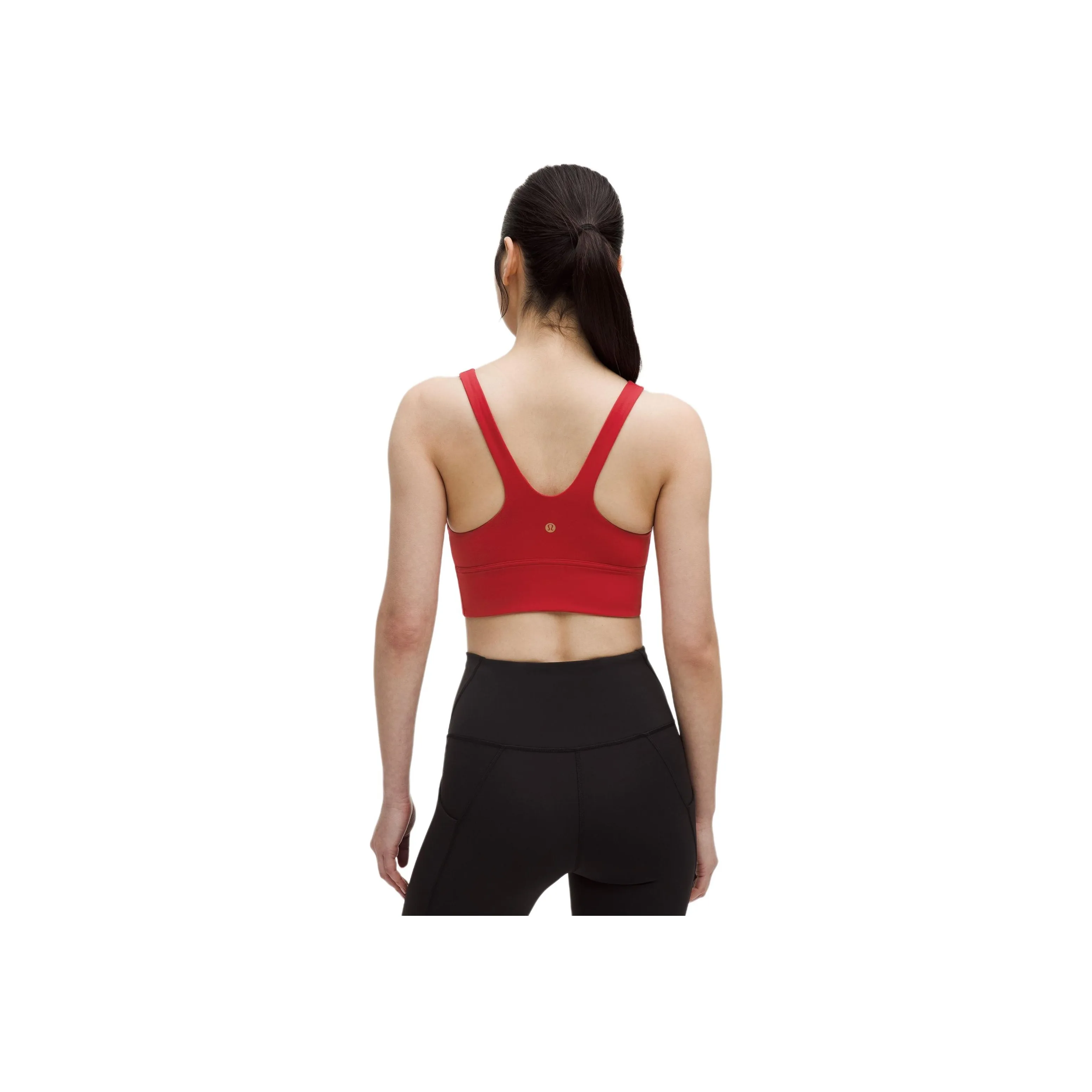 Lululemon Wunder Train Sports Underwear Women's Dark Red