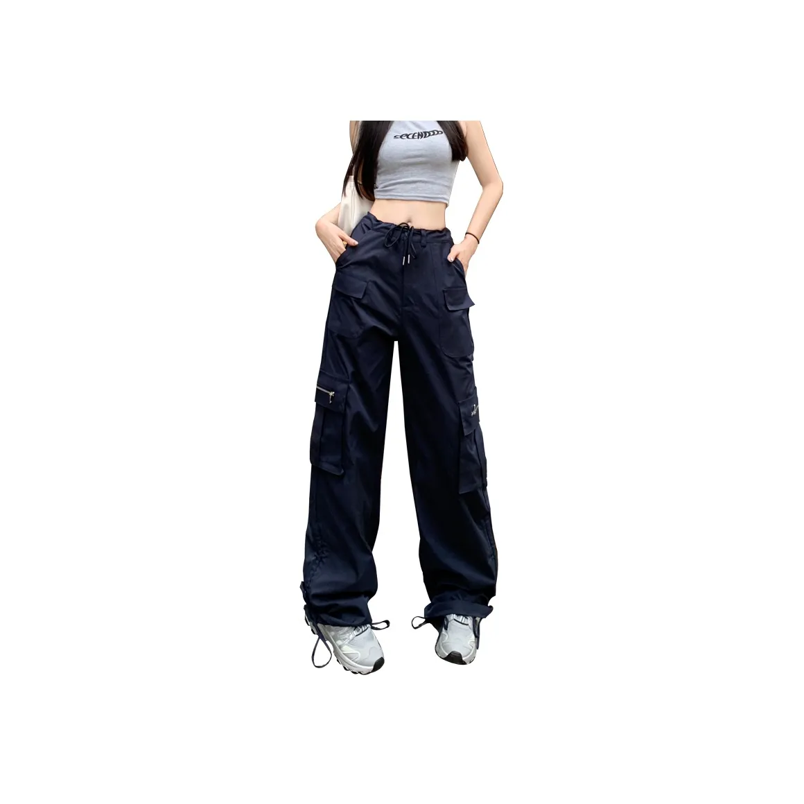 MJB Карго Брюки Женские Темно-Синие