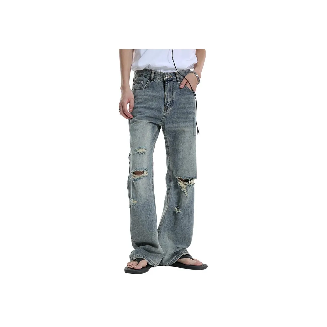 Voguo Relay Bootcut Jeans Unisex Blue