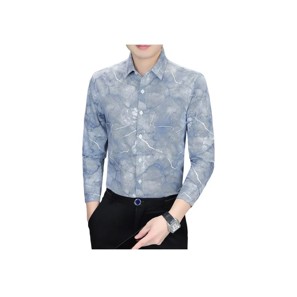 JIUDIIMAN Мужские рубашки