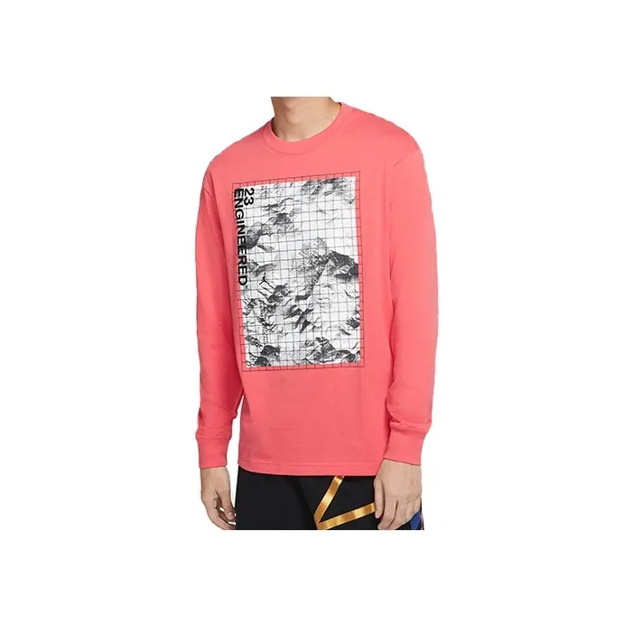 Jordan T Shirt Men's Embers Red