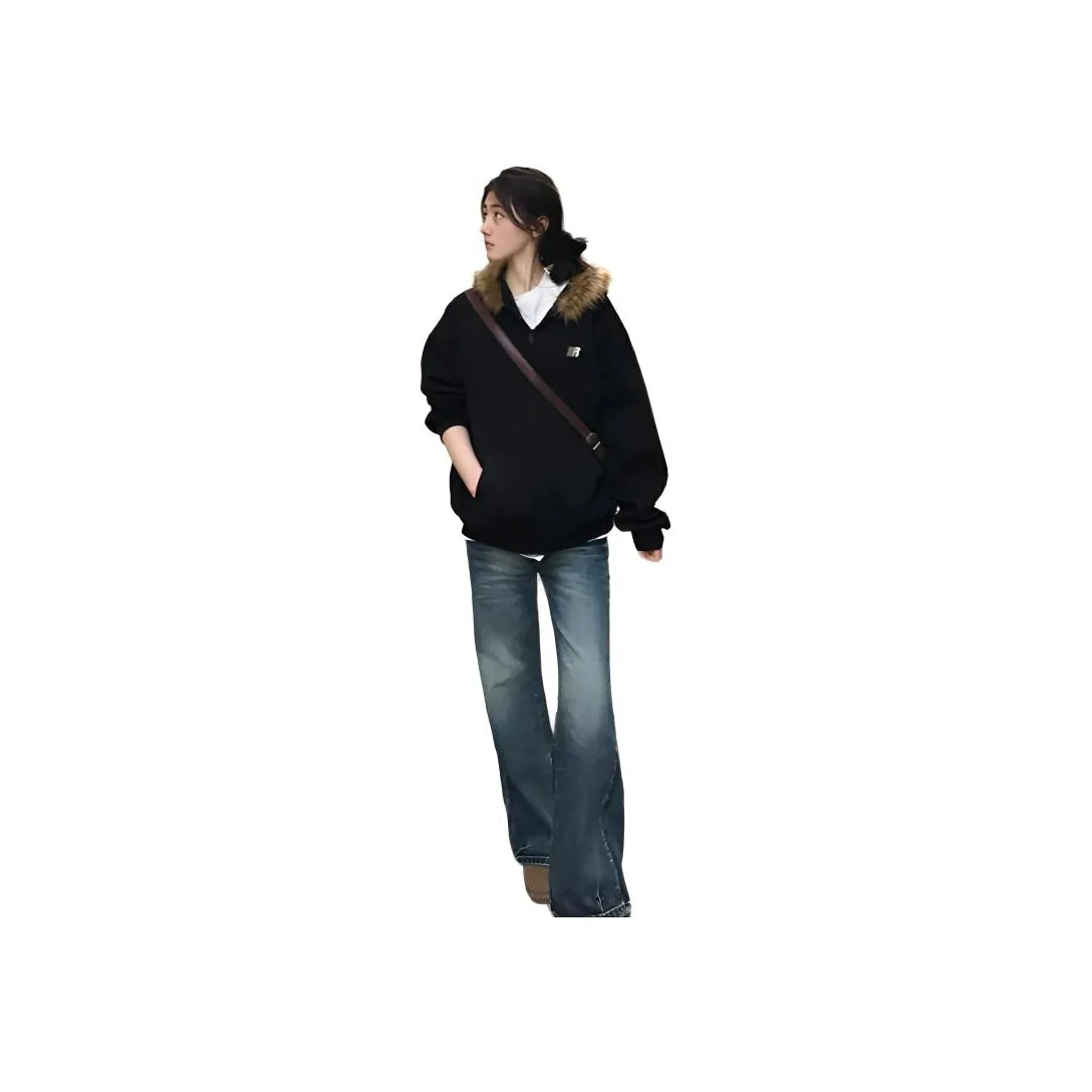 BVODE Черные Женские Свитшоты